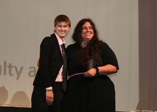 Mae Reyno and Dr. Luvara